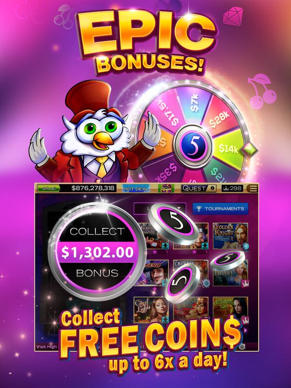 High 5 casino slots apps